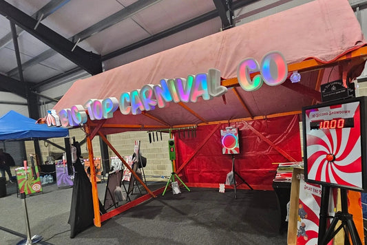 BigTopCarnival Co. at the Leisure Supply Show: Van Trouble, Tired Feet & Horses on the Road - Big Top Carnival Co.