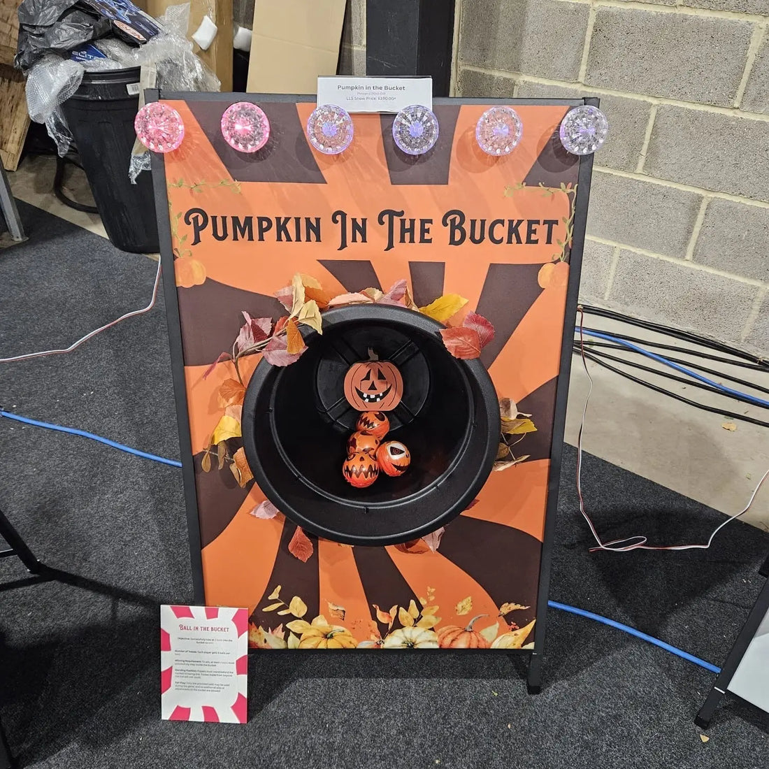 Pumpkin in the Bucket Game by Big top Carnival Co.
