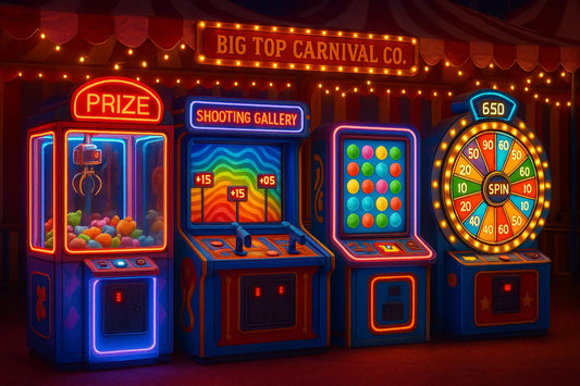 Electronic Arcade Games AI generated