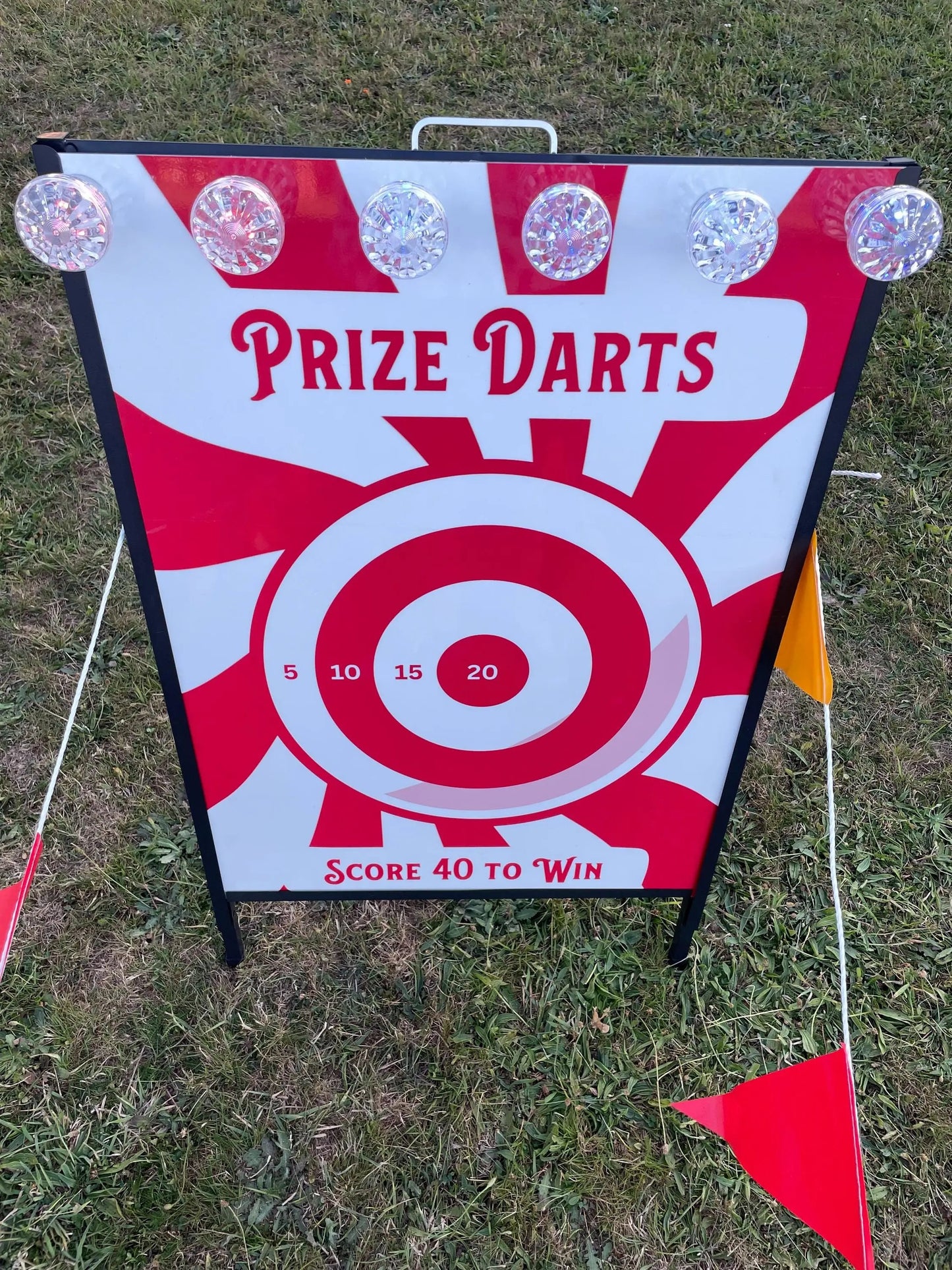 Prize Darts Nerf Shooter game board