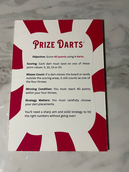 Game Rule Card POS Strut