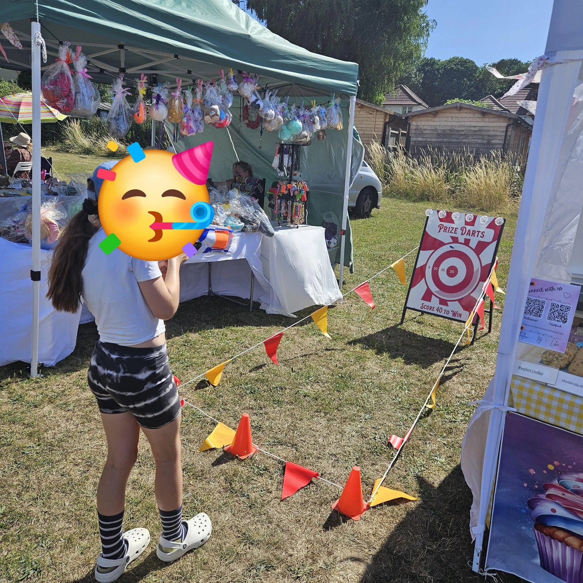 Carnival Darts Nerf Shooter being played by kid