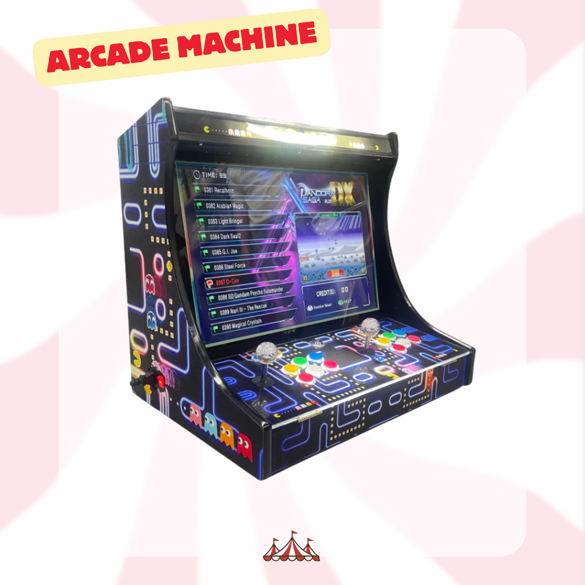 Arcade Machine - Big Top Carnival Co.